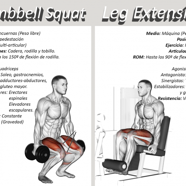 leg extension vs squat - Trainerize.me