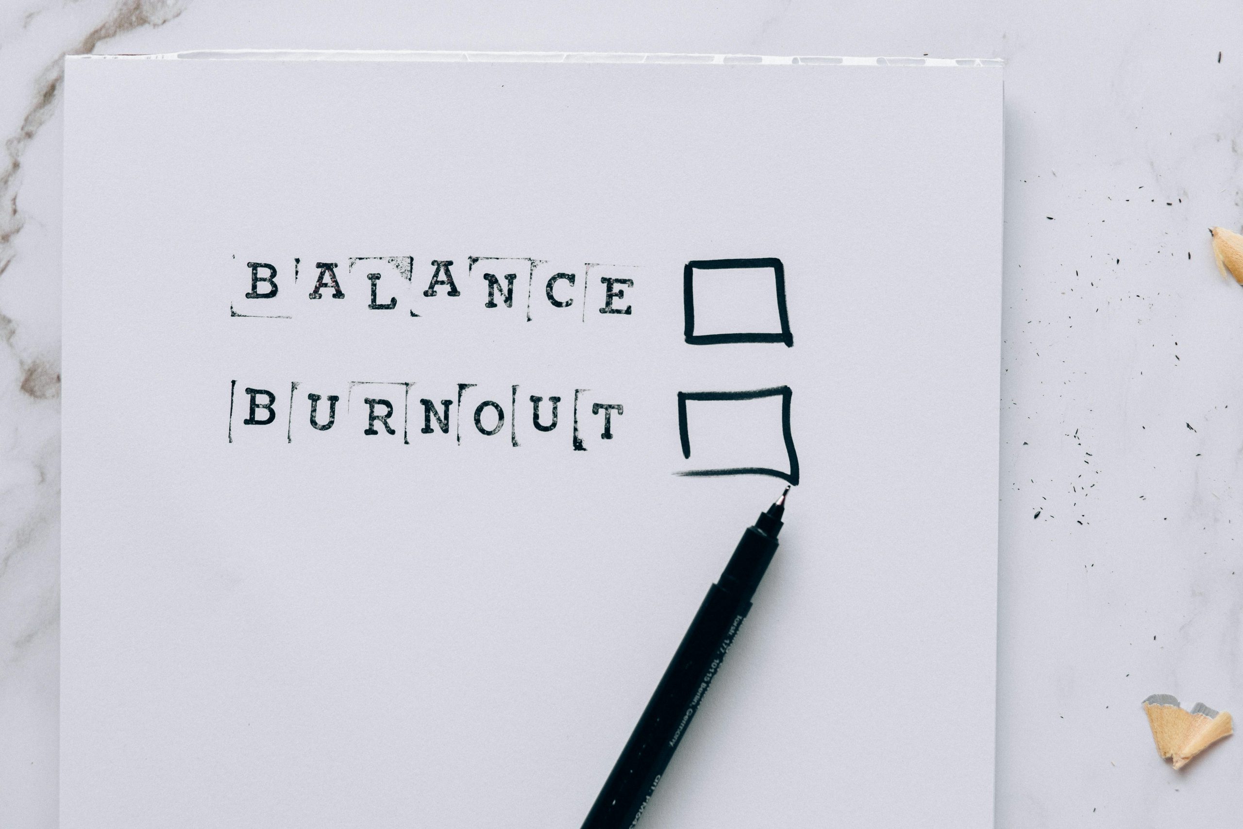 burnout and putting yourself first